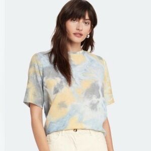 NWT NORR Lucy Top in Olive Tie Dye Sz 34/XS